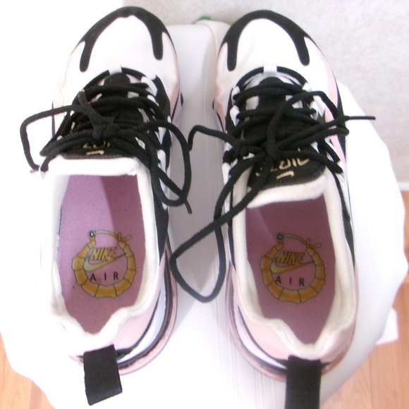 Nike Women’s AirMax 270 React Bleached Coral AT6174-005 Sz8 (See Pics)VGUC NOBox - Picture 5 of 12